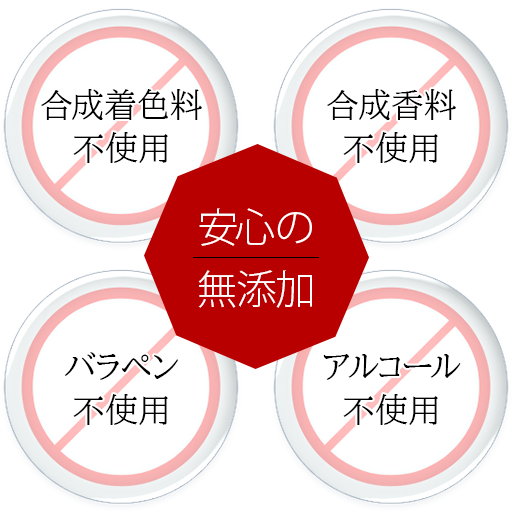 安心の無添加